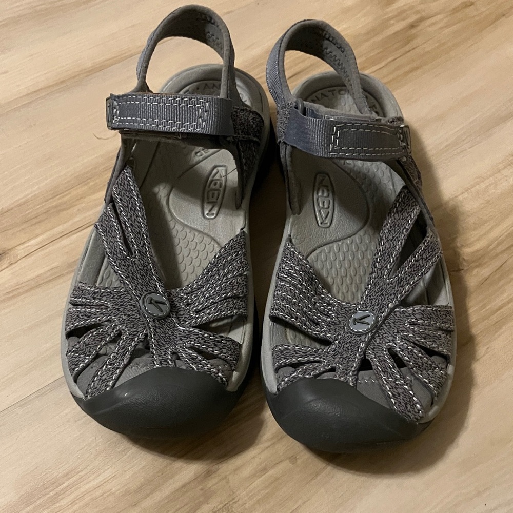 Keen Kids Gray Closed-Toe Summer Sandals